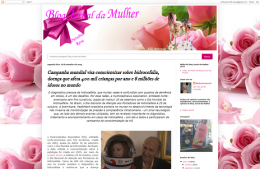 <h6><a href="http://blogjornaldamulher.blogspot.com/2023/09/campanha-mundial-visa-conscientizar.html" target="_blank" rel="noopener">Campanha mundial visa conscientizar sobre hidrocefalia, doença que afeta 400 mil crianças por ano e 8 milhões de idosos no mundo</a></h6><p><a href="http://blogjornaldamulher.blogspot.com/2023/09/campanha-mundial-visa-conscientizar.html" target="_blank" rel="noopener">Blog Jornal da mulher</a></p>