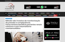 <h6><a href="https://sb24horas.com.br/metodo-nao-invasivo-de-monitorizacao-da-pressao-e-complacencia-intracraniana-beneficia-pacientes-renais-cronicos-e-com-traumatismo-cranioencefalico/" target="_blank" rel="noopener">Método não invasivo de monitorização da pressão e complacência intracraniana beneficia pacientes renais crônicos e com traumatismo cranioencefálico</a></h6><p><a href="https://sb24horas.com.br/metodo-nao-invasivo-de-monitorizacao-da-pressao-e-complacencia-intracraniana-beneficia-pacientes-renais-cronicos-e-com-traumatismo-cranioencefalico/" target="_blank" rel="noopener">SB 24 horas</a></p>