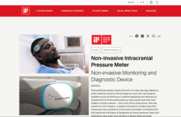 <h6><a href="https://ifdesign.com/en/winner-ranking/project/non-invasive-intracranial-pressure-meter/646090" target="_blank" rel="noopener">Non-invasive Intracranial Pressure Meter</a></h6><p><a href="https://ifdesign.com/en/winner-ranking/project/non-invasive-intracranial-pressure-meter/646090" target="_blank" rel="noopener">ifdesign</a></p>