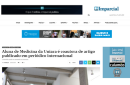 <h6><a href="https://jornalimparcial.com.br/aluna-de-medicina-da-uniara-e-coautora-de-artigo-publicado-em-periodico-internacional/" target="_blank" rel="noopener">Aluna de Medicina da Uniara é coautora de artigo publicado em periódico internacional</a></h6><p><a href="https://jornalimparcial.com.br/aluna-de-medicina-da-uniara-e-coautora-de-artigo-publicado-em-periodico-internacional/" target="_blank" rel="noopener">Jornal Imparcial</a></p>