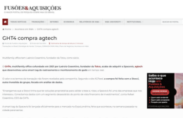 <h6><a href="https://fusoesaquisicoes.com/acontece-no-setor/ght4-compra-agtech/" target="_blank" rel="noopener">GHT4 compra agtech</a></h6><p><a href="https://fusoesaquisicoes.com/acontece-no-setor/ght4-compra-agtech/" target="_blank" rel="noopener">Fusões & Aquisições</a></p>