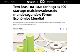 <h6><a href="https://epocanegocios.globo.com/empresas/noticia/2025/06/tem-brasil-na-lista-conheca-as-100-startups-mais-inovadoras-do-mundo-segundo-o-forum-economico-mundial.ghtml" target="_blank" rel="noopener">tem Brasil na lista: conheça as 100 startups mais inovadoras do mundo segundo o Fórum Econômico Mundial</a></h6>
<a href="https://epocanegocios.globo.com/empresas/noticia/2025/06/tem-brasil-na-lista-conheca-as-100-startups-mais-inovadoras-do-mundo-segundo-o-forum-economico-mundial.ghtml" target="_blank" rel="noopener">Época Negócios</a>